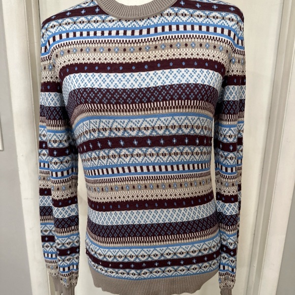 Ann Taylor Fair Isle Sweater Size S - Picture 2 of 10